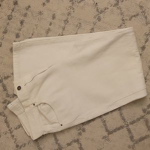 Cotton On straight leg jean. Off white. Great condition. Size 8.